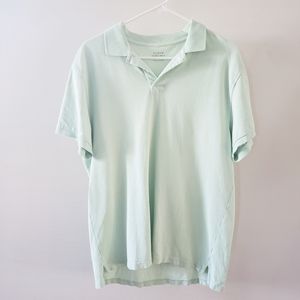 J Crew Short Sleeve Polo Shirt L